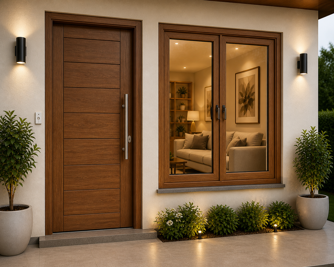 Waterproof and termite-proof fiber doors with premium wood-like finish — smart alternative to wooden doors in Coimbatore